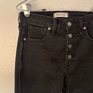 Madewell Black Skinny Jeans